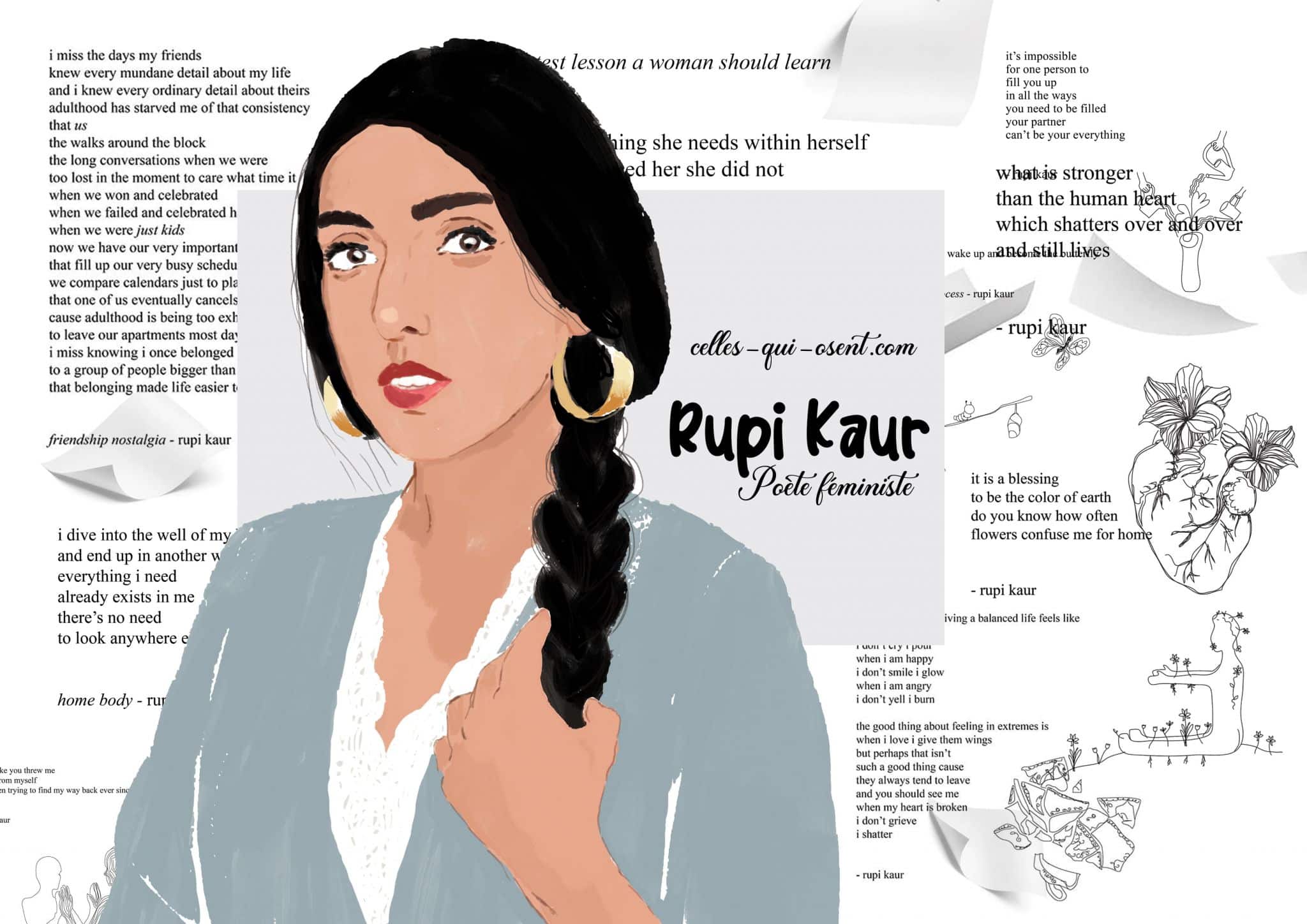 Rupi Kaur, papesse de l'instapoésie - L'Inventoire